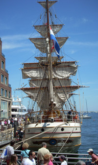 Tall Ships on a Boston Visit