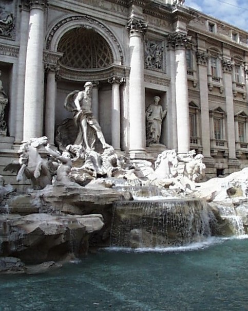 2005 Don't Miss Rome's Fabulous Fontana di Trevi taking up a Whole City Block