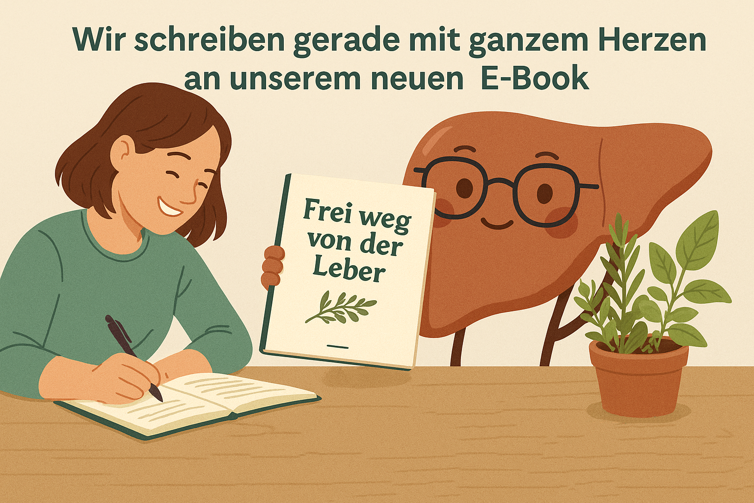 Neues E-Book aus der Gesundheitspraxis: „Frei weg von der Leber“ - Detox als Weg zu mehr Gesundheit