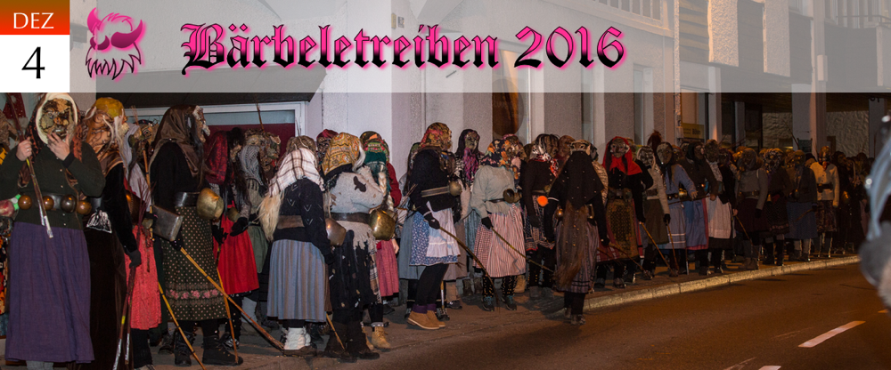 KVSF Klausenverein Sonthofen e.V. Bärbeletreiben 2016