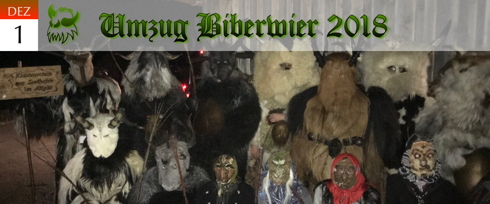 KVSF Klausenverein Sonthofen e.V. Umzug Biberwier 2018