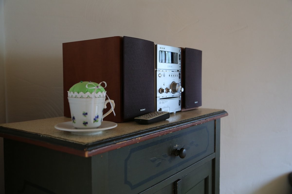 Musikanlage mit Radio, CD- und MC Player