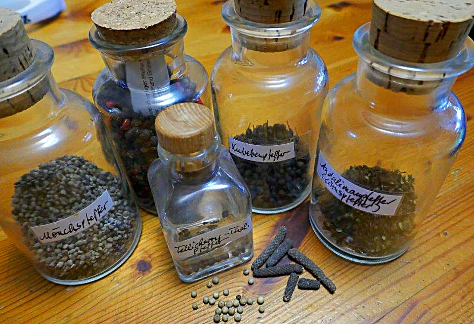 Wo bekomme ich die aromatischen Pfeffer her - Grüne Base ...