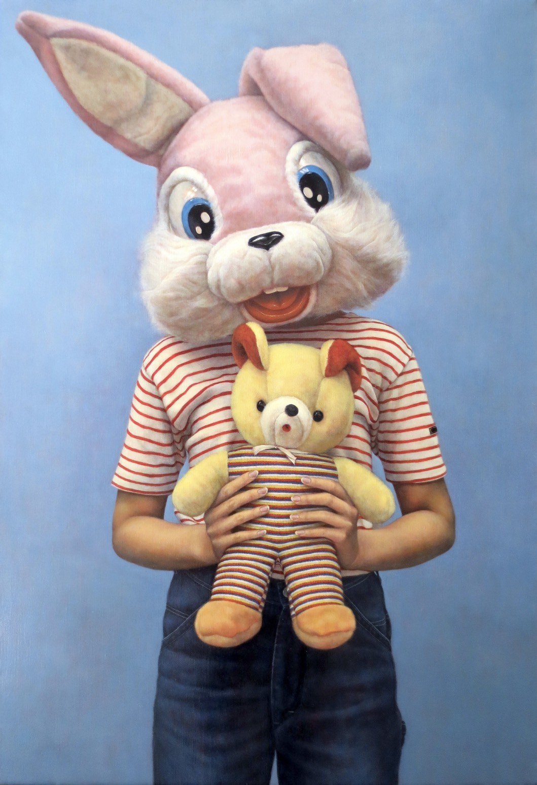 「parent and child」2019年、1167×803mm（P50）、キャンバス・油彩