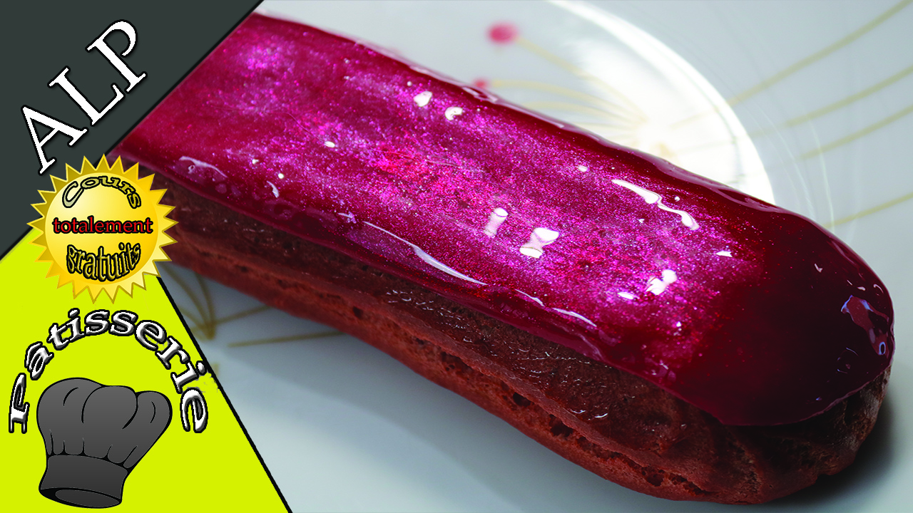 L'éclair Rouge Baiser - L'Univers de la Pâtisserie