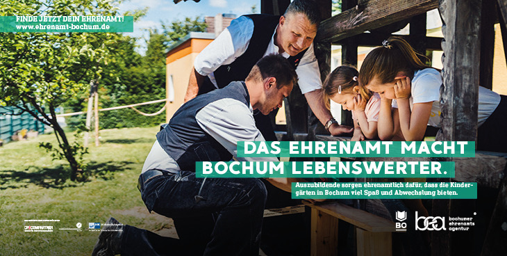 Louis und Stefan Zimmermann sind im Ehrenamt tätig (Foto 2020) 