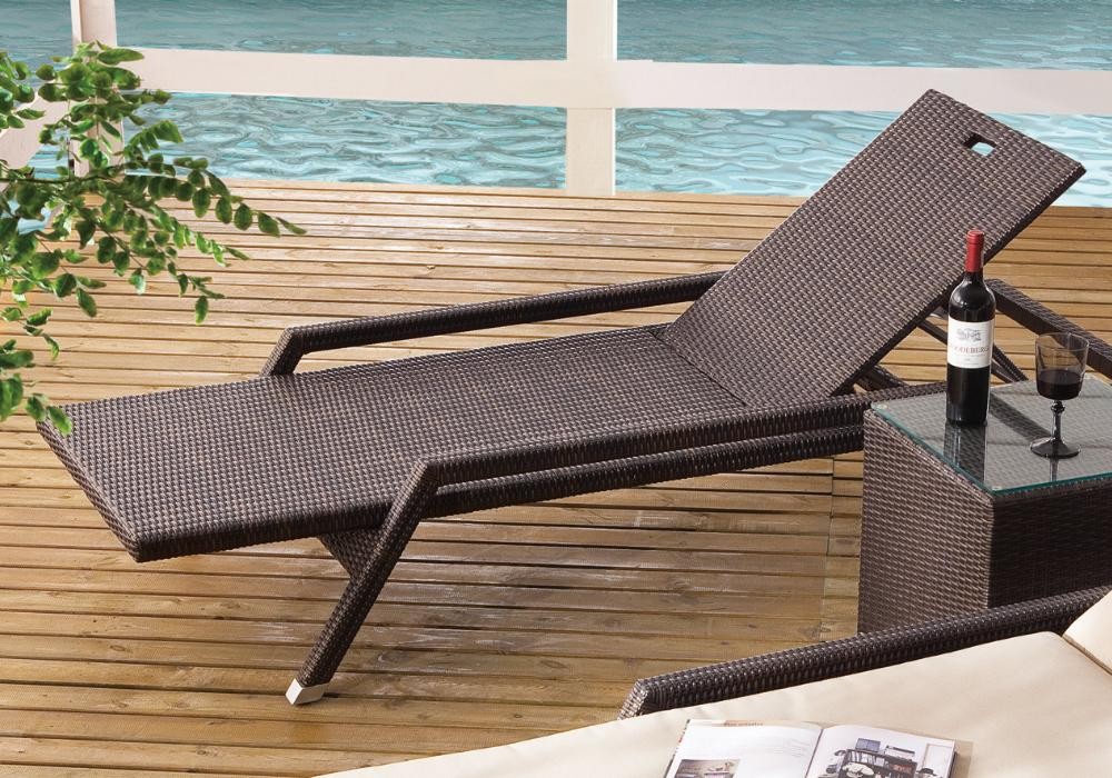 polyrattan sonnenliegen Haus & Garten