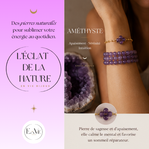 Améthyste : vertus, bienfaits et signification de la pierre de la paix intérieure