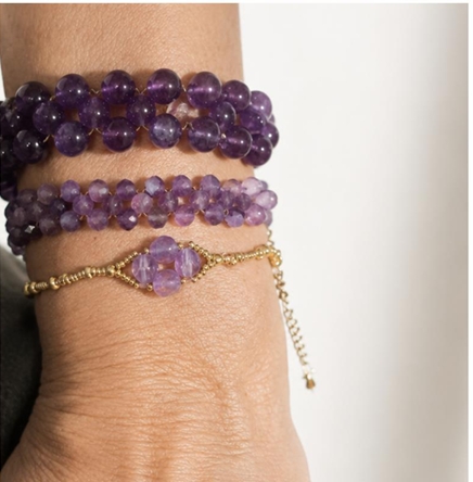 Bracelet ORYA - Améthyste - 69€