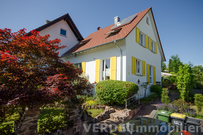 Südansicht des Hauses