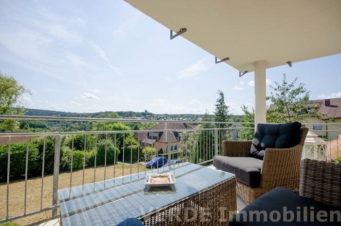 Großer Südwestbalkon
