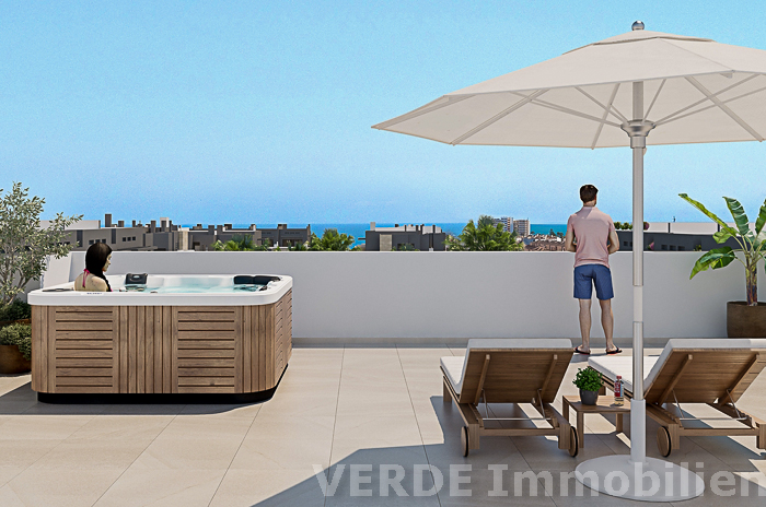 Große Dachterrasse