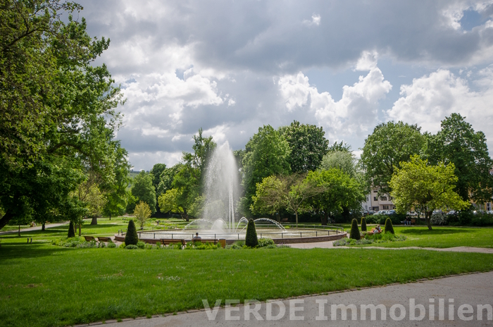 1 Gehminute zum Stadtgarten