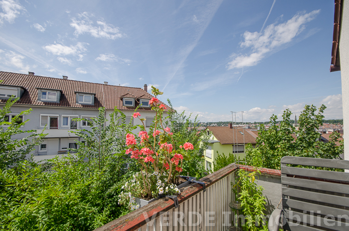 Balkon mit Aussicht