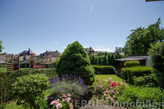 Ausblick in den Garten