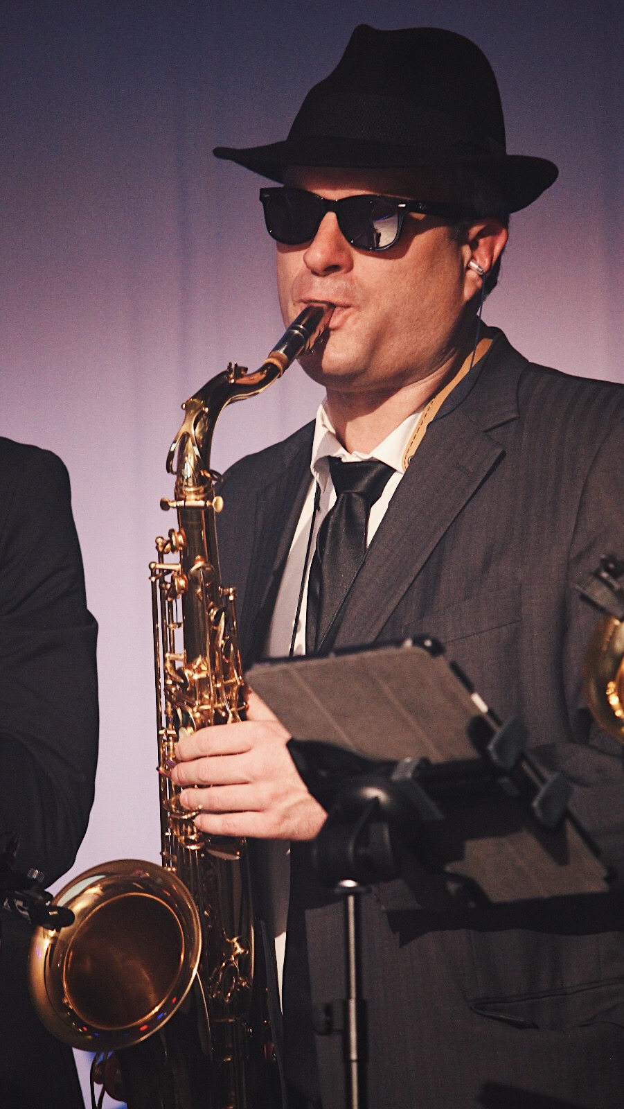Matthias Meier am Saxophon (Bildrechte: Sabine Köstlmaier)