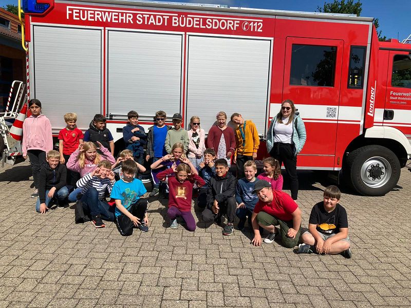 Besuch bei der Freiwilligen Feuerwehr