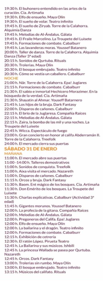 Cuando es, donde y programa del Mercado Andalusi de Cordoba