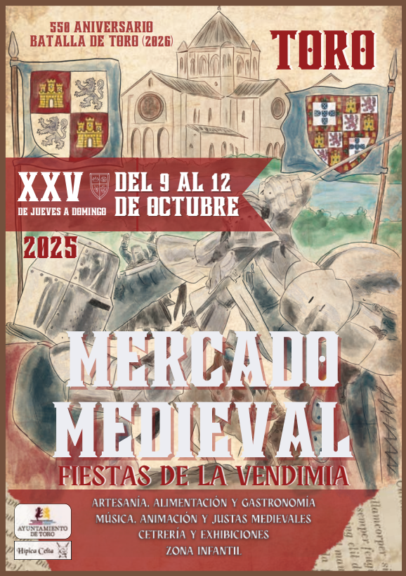 cuando es que días horarios programa mercado medieval fiesta vendimia toro