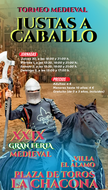 Programa de la Feria Medieval de El Alamo