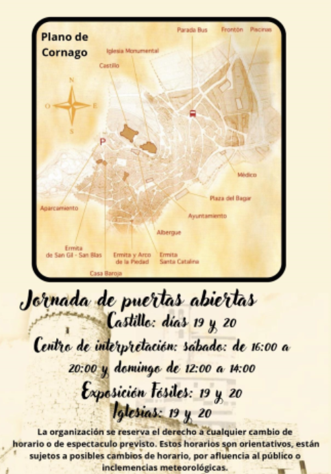 Programa de las Jornadas de Artesania Medieval en Cornago