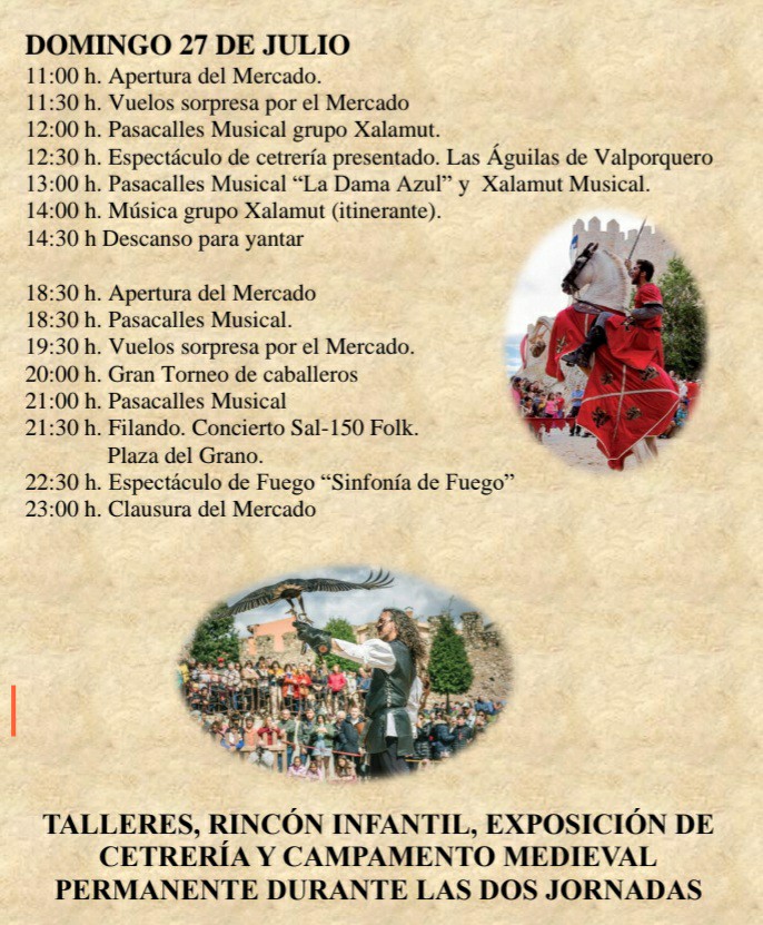 Programa de las Jornadas Medievales de Mansilla de las Mulas