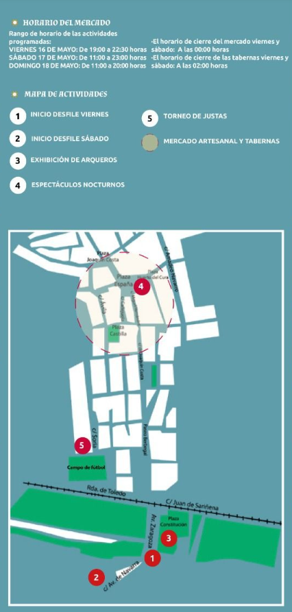 Programa de la Feria Mudejar de Utebo