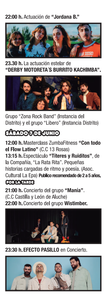 Programa de las Fiestas de Aluche