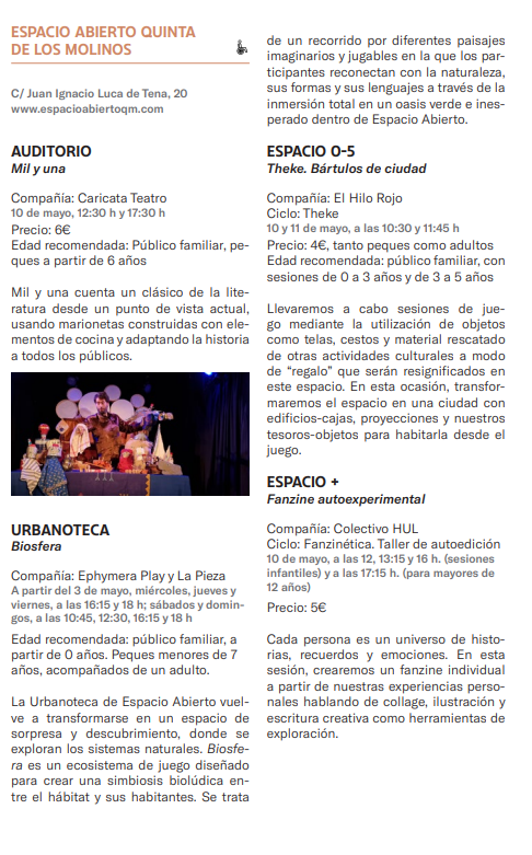 Programa de las Fiestas de San Isidro en Madrid
