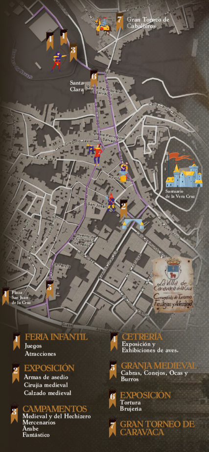 Programa del Mercado Medieval de Caravaca de la Cruz