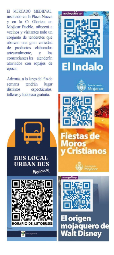 Programa de Moros y Cristianos de Mojacar y Mercado Medieval