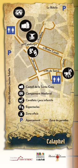 Programa del Mercado Medieval de Calafell
