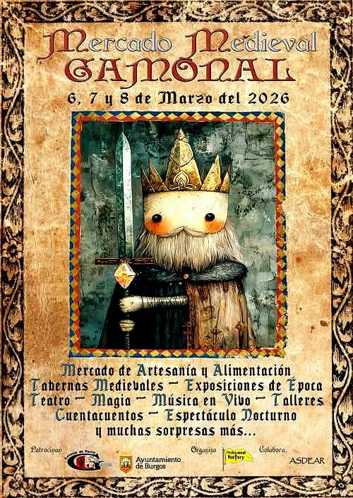 Mercado Medieval en El Gamonal - Burgos