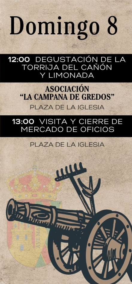 Programa de las Jornadas del Cañón en El Arenal