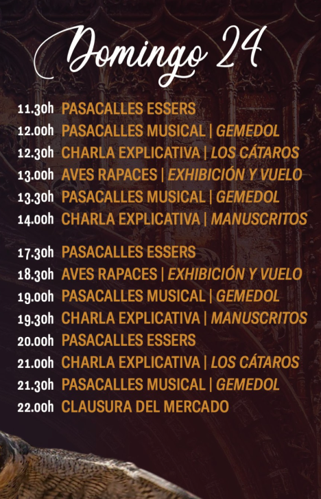 Programa del Mercado Medieval de Requena