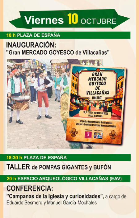 Programa del Mercado Goyesco de Villacañas