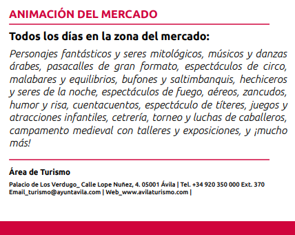 Mercados de las Tres Culturas en Avila Jornadas Medievales