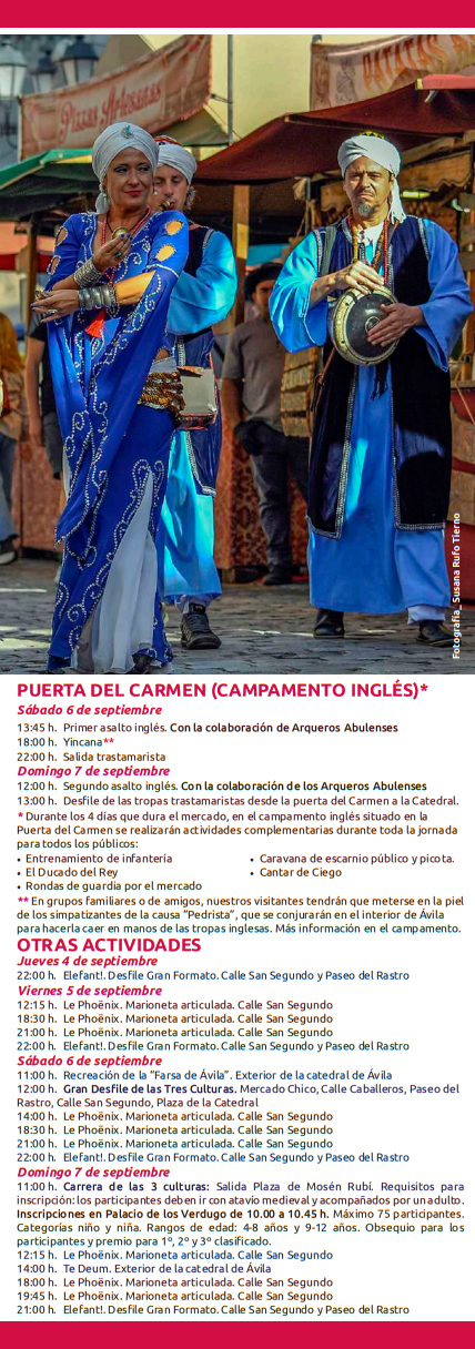 Mercados de las Tres Culturas en Avila Jornadas Medievales