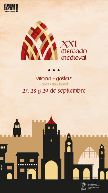 cuando es que dias donde mercado medieval vitoria