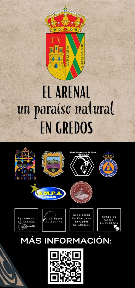 Programa de las Jornadas del Cañón en El Arenal