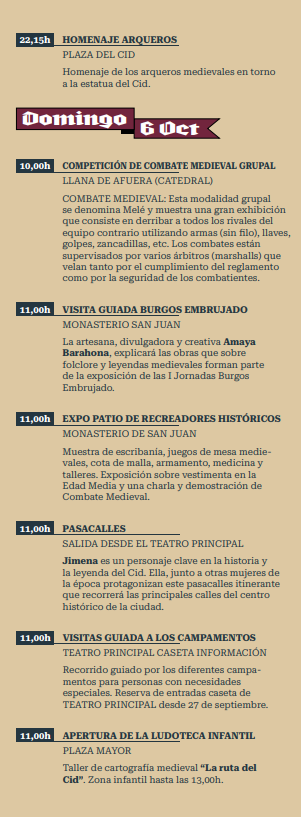 programa cuando es que dia donde horarios