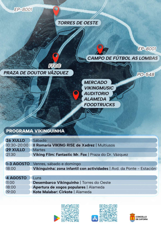 Programacion de la Romaria Vikinga de Catoira