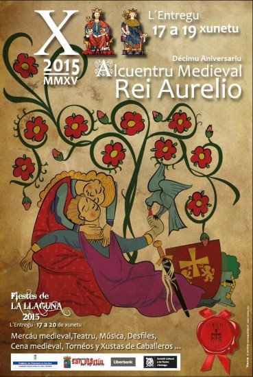 Programa de la Fiestas de la Laguna en San Martin del Rey Aurelio