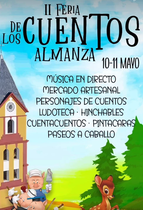 Programa de la Feria de los Cuentos de Almanza