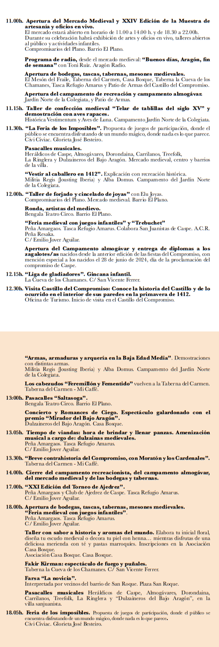 Programa del Compromiso de Caspe
