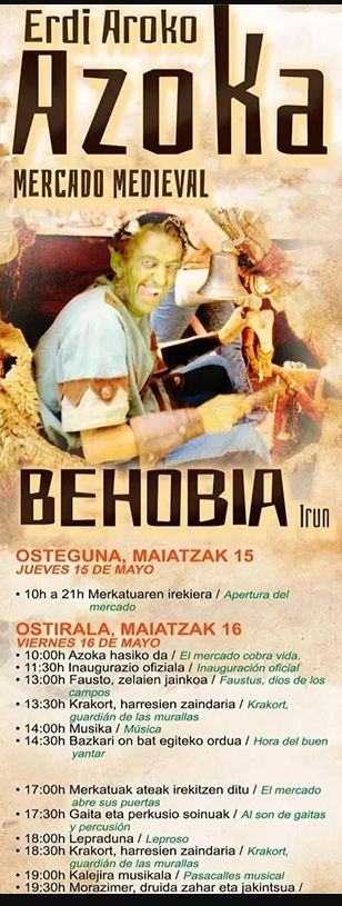 Programa del Mercado Medieval de Behobia