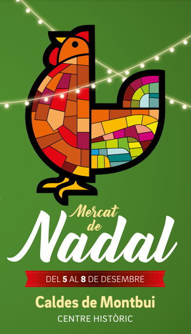 Mercat de Nadal en Caldes de Montbui