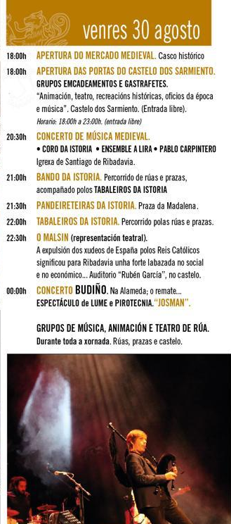 cuando es que dia horarios programa