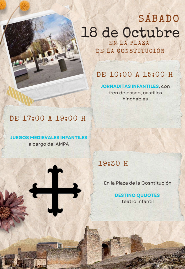 Programa de las Jornadas Medievales en torno a Calatrava la Vieja en Carrion de Calatrava