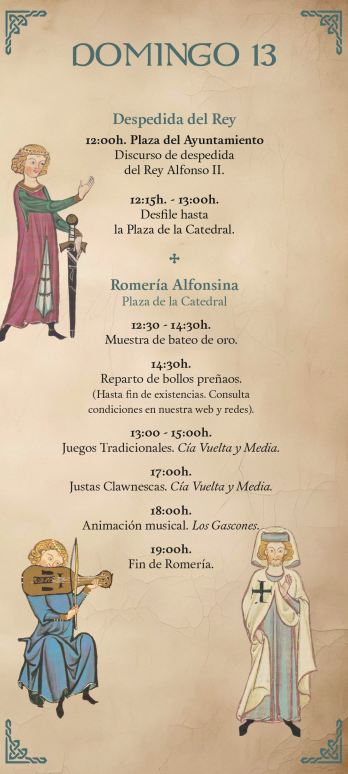 Programa de El Primer Peregrino de Oviedo